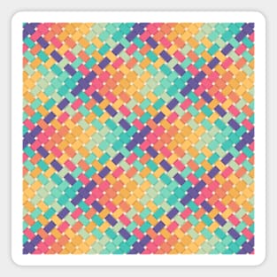 Retro Mats Rainbow Pattern Magnet